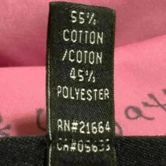 Foxcroft Blouse Shirt Women's Size 6 Petite Long Sleeves Button Front - Picture 7 of 7